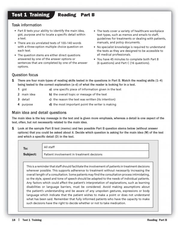 OET Trainer Medicine. Six Practice Tests with Answers with Resource Download
