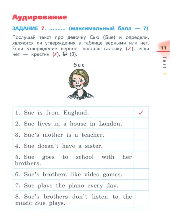 Английский язык. 4 класс. Диагностические работы. ФГОС