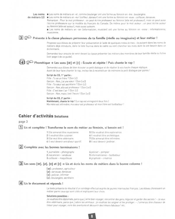 Amis et compagnie 3. Niveaux A2/B1. Guide pédagogique
