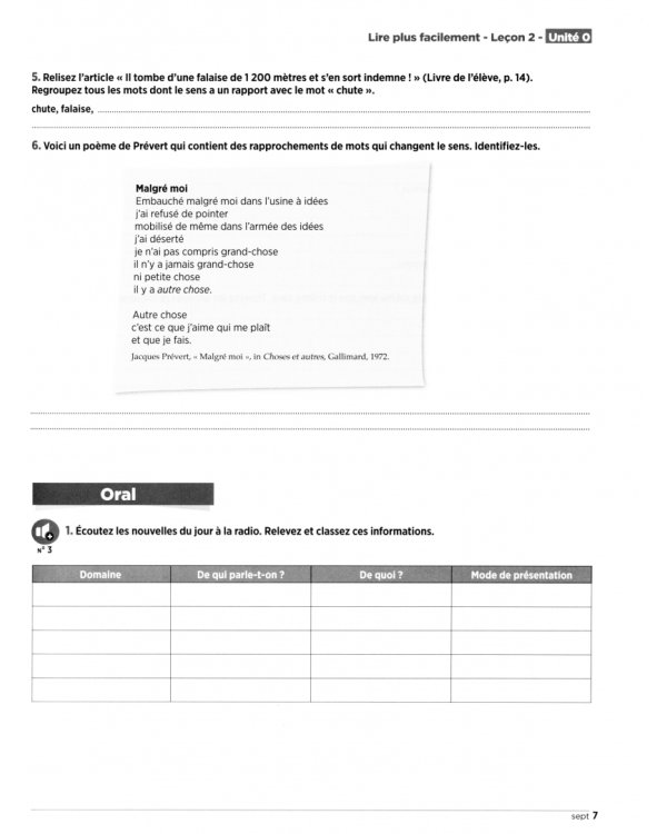 Tendances. Niveau B1. Cahier d'activités