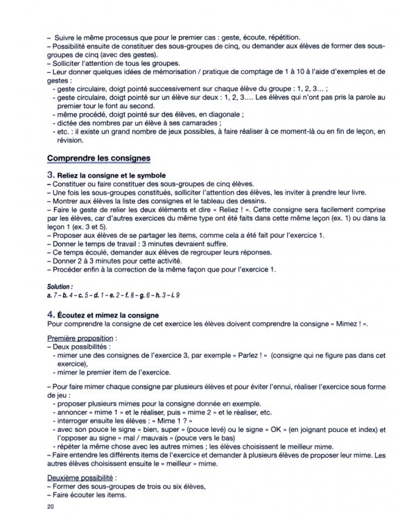 Tendances. Niveau A1. Guide pédagogique