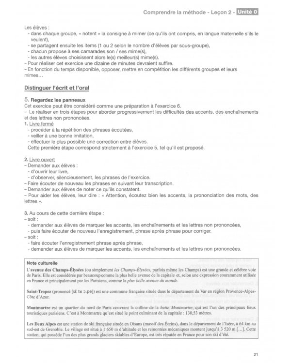 Tendances. Niveau A1. Guide pédagogique