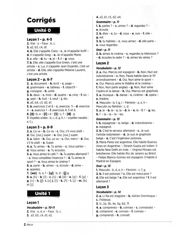 Tendances. Niveau A1. Cahier d'activités