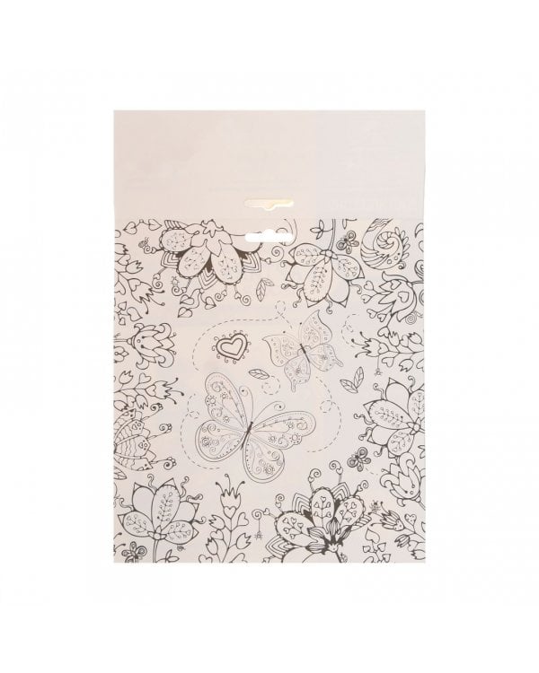 Фреска песком Бабочка