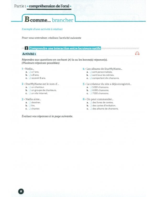 ABC DELF. Niveau B1 + CD + Entrainement en ligne. Conforme au nouveau format d'épreuves