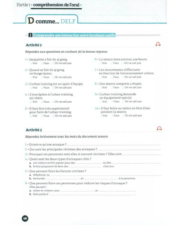 ABC DELF. Niveau B1 + CD + Entrainement en ligne. Conforme au nouveau format d'épreuves