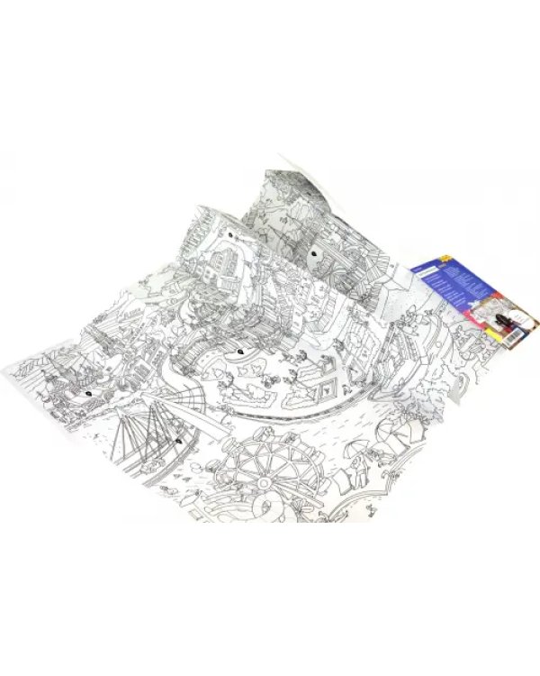 Карта-раскраска Казань