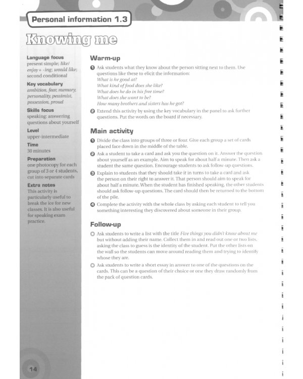 Pairwork and Groupwork. Multi-level photocopiable activities for teenagers