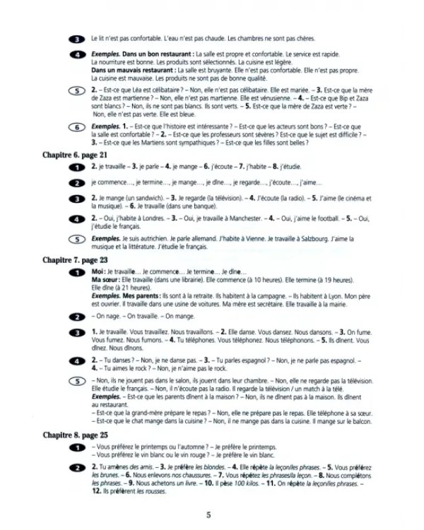 Grammaire progressive du français. Niveau débutant. A1. Corrigés