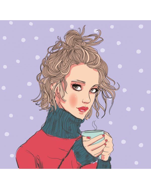 Милый календарь от Аси Лавринович. Календарь настенный на 2024 год