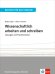 Wissenschaftlich arbeiten und schreiben. Lösungen und Praxishinweise. Handreichung für Lehrende