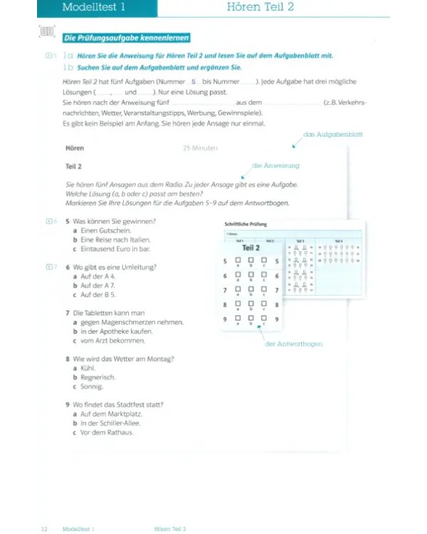 Mit Erfolg zum Deutsch-Test fur Zuwanderer A2-B1 (DTZ). Ubungs- und Testbuch