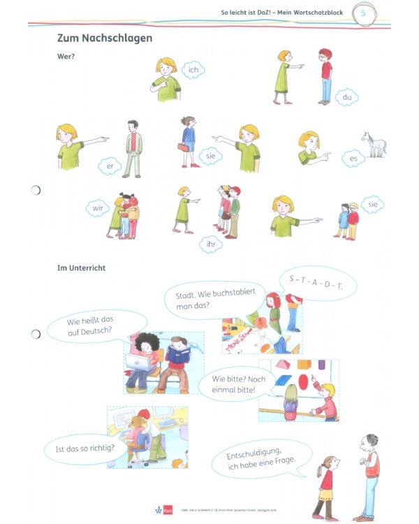 So leicht ist DaZ! Deutsch als Zweitsprache in der Grundschule. Mein Wortschatzblock
