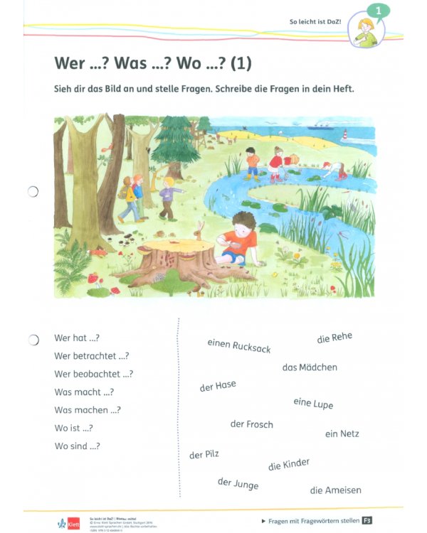 So leicht ist DaZ! Deutsch als Zweitsprache in der Grundschule. Mein Übungsblock - Niveau: mittel