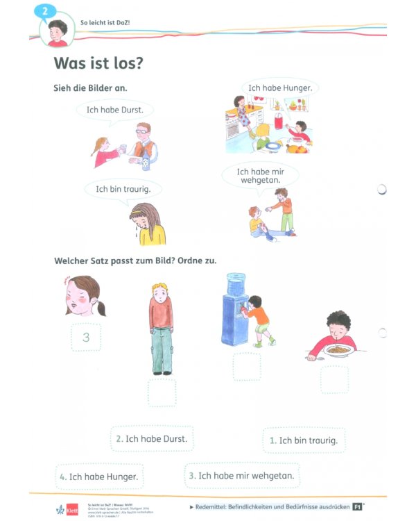 So leicht ist DaZ! Deutsch als Zweitsprache in der Grundschule. Mein Übungsblock - Niveau: leicht