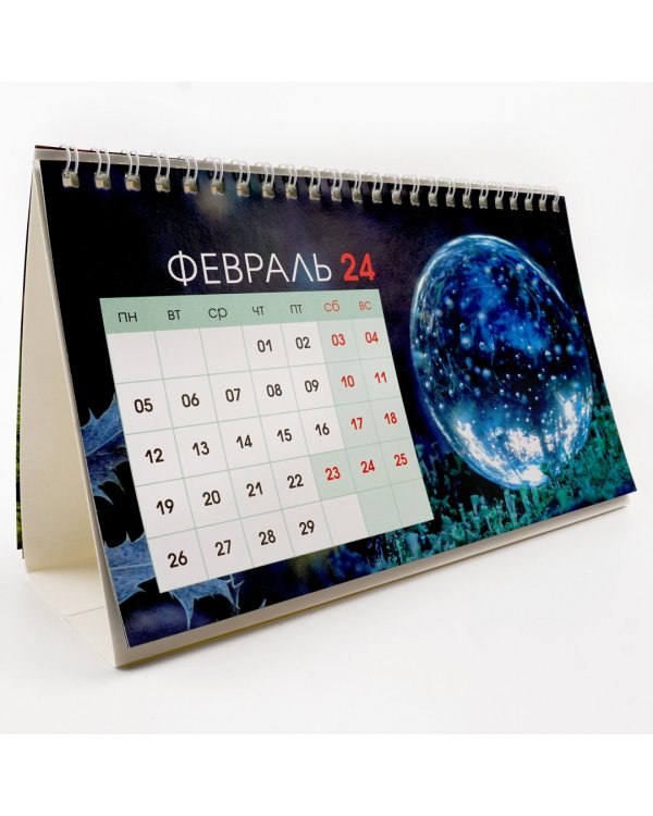 Календарь настольный на 2024 год Green 1