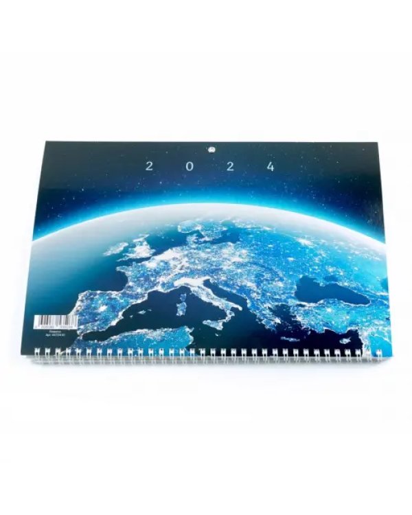 Календарь квартальный на 2024 год Планета