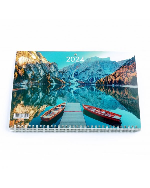 Календарь квартальный на 2024 год Природа 3