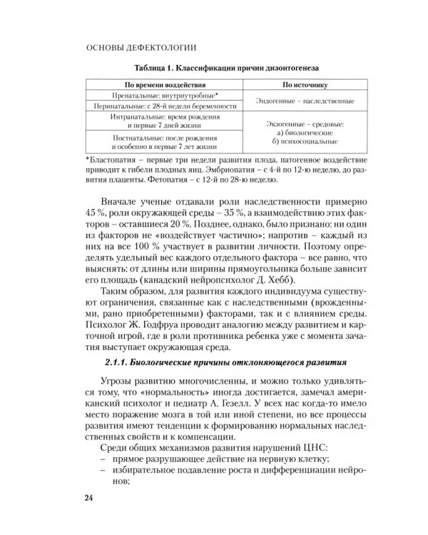 Основы дефектологии