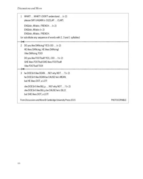 Discussions and More. Oral Fluency Practice in the Classroom. 2nd Edition