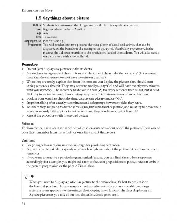 Discussions and More. Oral Fluency Practice in the Classroom. 2nd Edition
