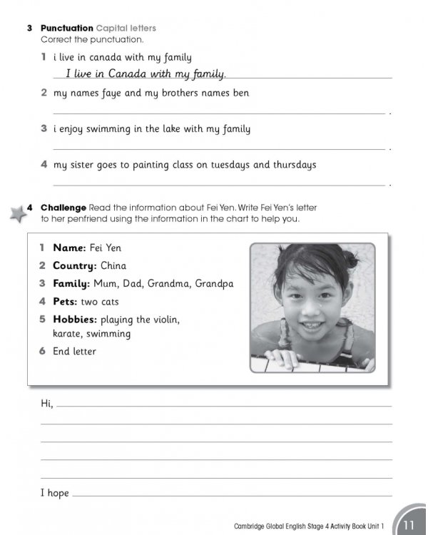 Cambridge Global English. Activity Book 4