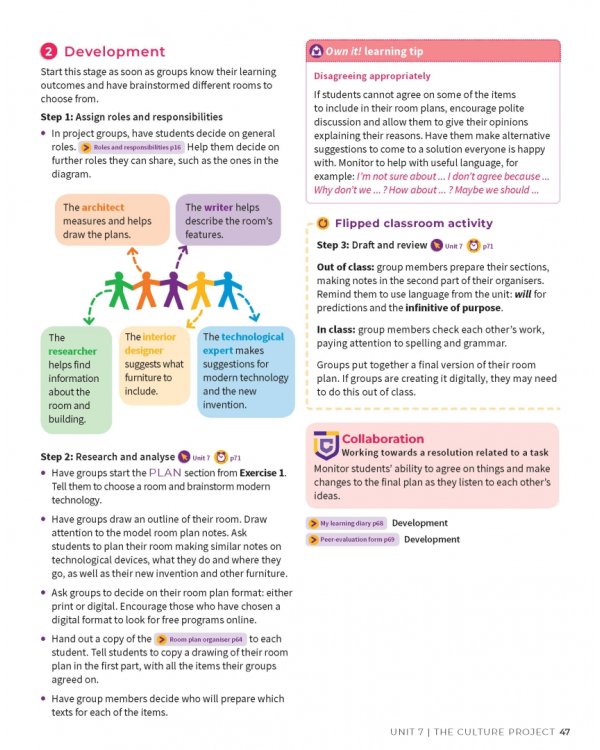 Own It! Level 2. Project Book