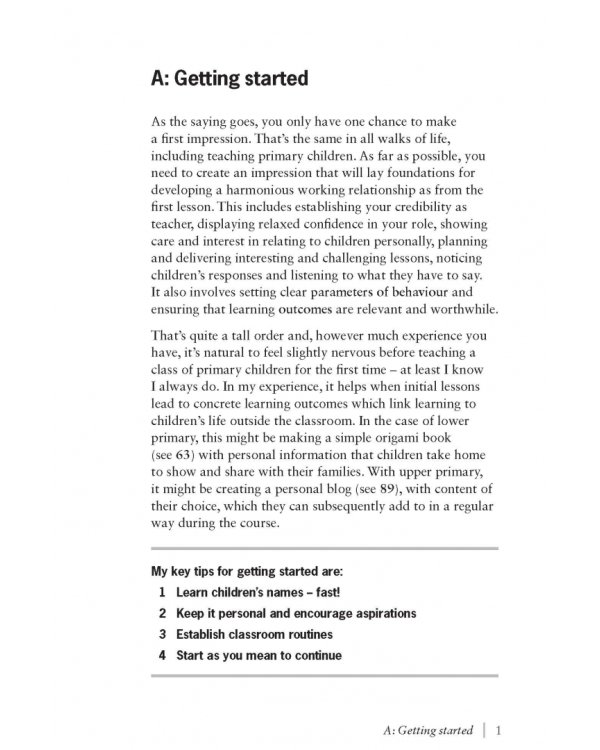 Carol Read’s 101 Tips for Teaching Primary Children