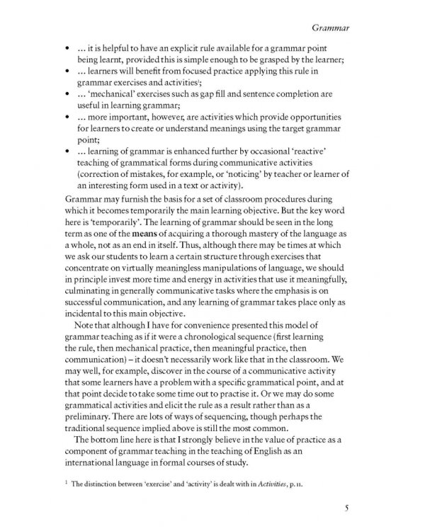 Grammar Practice Activities. 2nd Edition. A Practical Guide for Teachers with CD-ROM