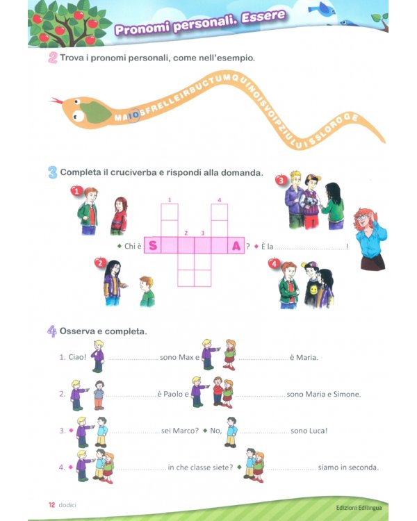 Forte in grammatica! Teoria, esercizi e giochi per bambini. A1-A2
