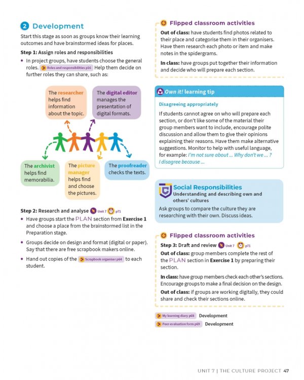 Own It! Level 1. Project Book