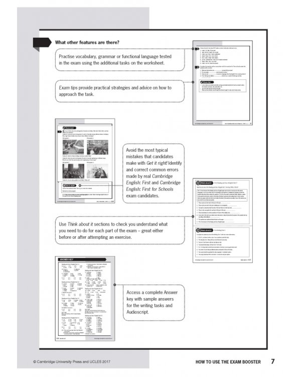 Cambridge English Booster with Answer Key for First and First for Schools - Self-study Edition
