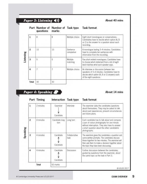 Cambridge English Booster with Answer Key for First and First for Schools - Self-study Edition
