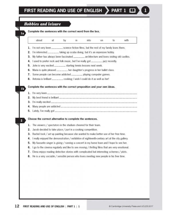 Cambridge English Booster with Answer Key for First and First for Schools - Self-study Edition