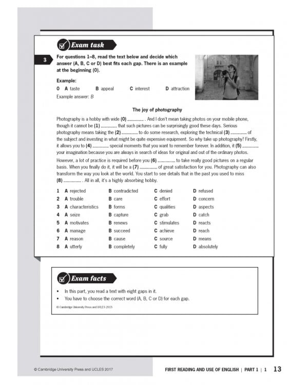 Cambridge English Booster with Answer Key for First and First for Schools - Self-study Edition