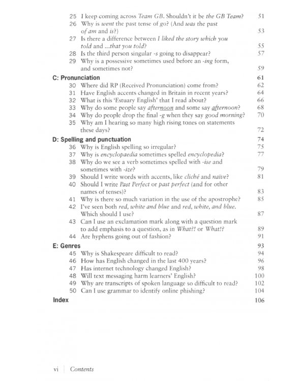 David Crystal's 50 Questions About English Usage