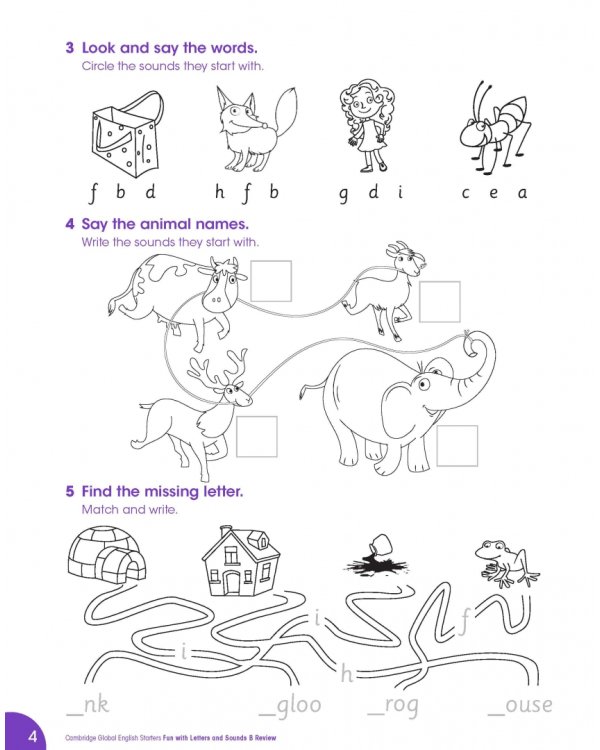 Cambridge Global English Starters. Fun with Letters and Sounds B