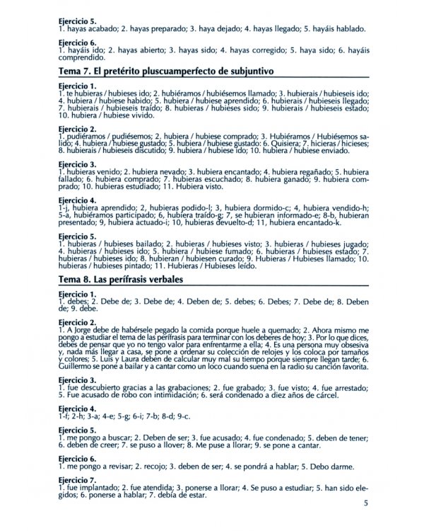 Competencia gramatical en uso B2. Libro de claves