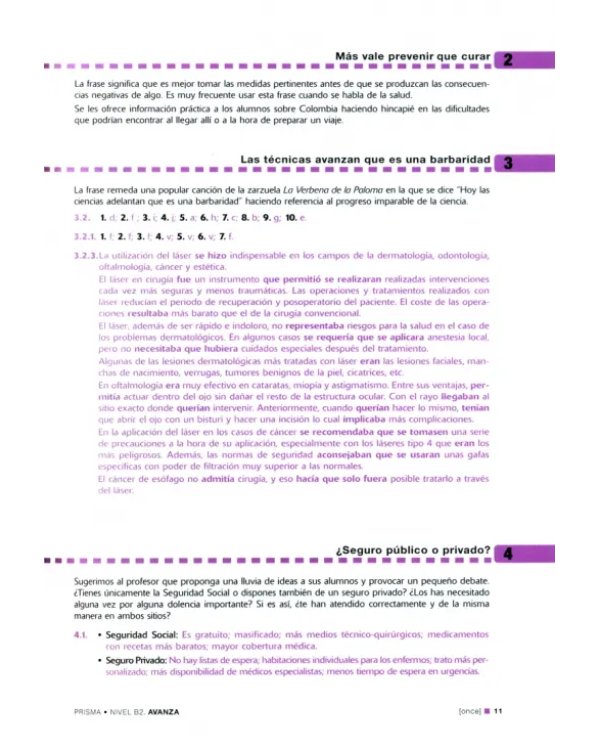 Prisma B2. Avanza. Libro del profesor