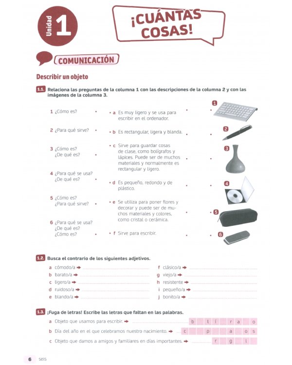 Espacio Joven 360º. Nivel A2.1. Libro de ejercicios