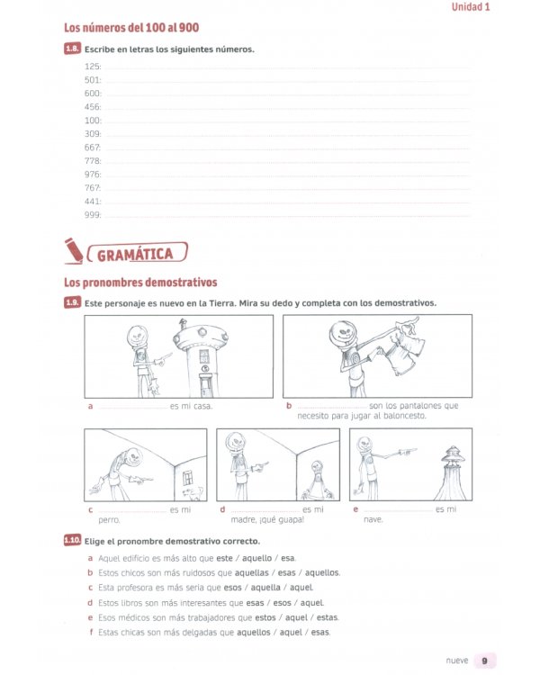 Espacio Joven 360º. Nivel A2.1. Libro de ejercicios