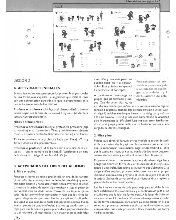 Submarino 2. Guia didactica. Libro del profesor