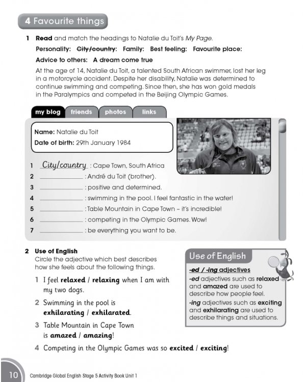 Cambridge Global English. Stage 5. Activity Book