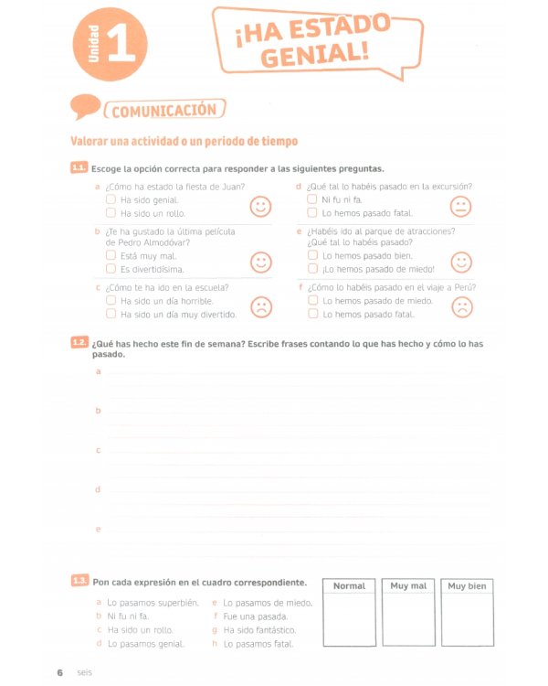 Espacio Joven 360º. Nivel A2.2. Libro de ejercicios