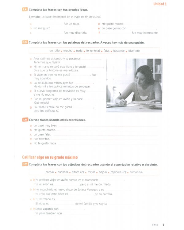 Espacio Joven 360º. Nivel A2.2. Libro de ejercicios