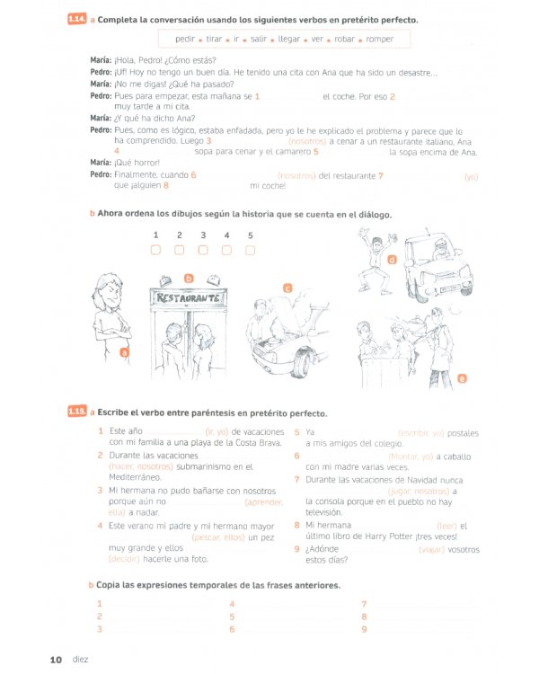 Espacio Joven 360º. Nivel A2.2. Libro de ejercicios