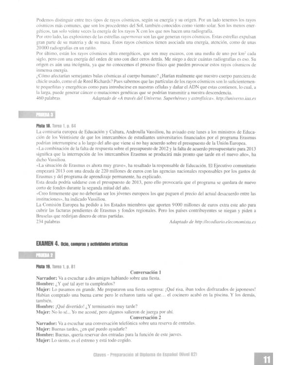 Preparacion al DELE B2. Libro de claves