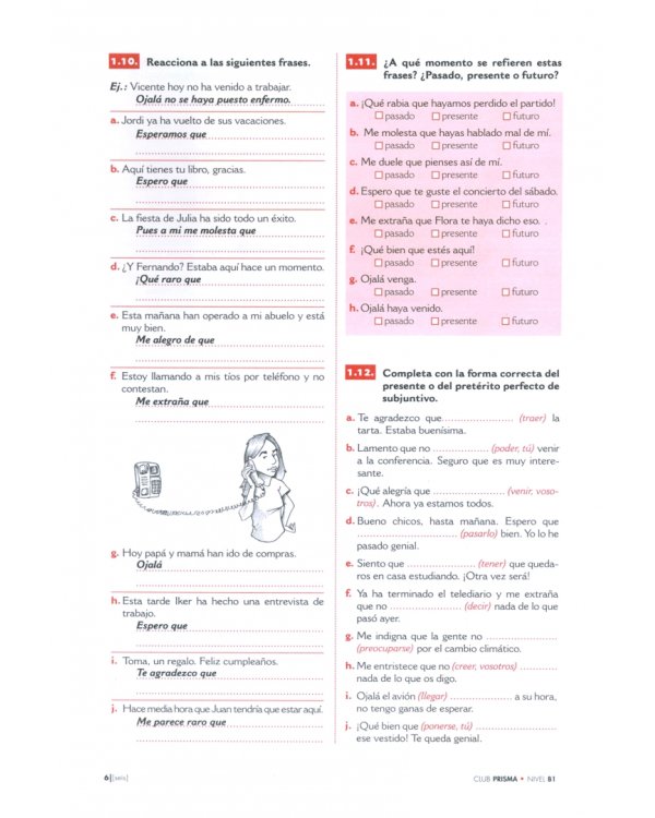 Club Prisma. Nivel B1. Ejercicios para el alumno + Clave de acceso a Web