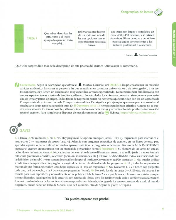 El Cronómetro. Nivel C1