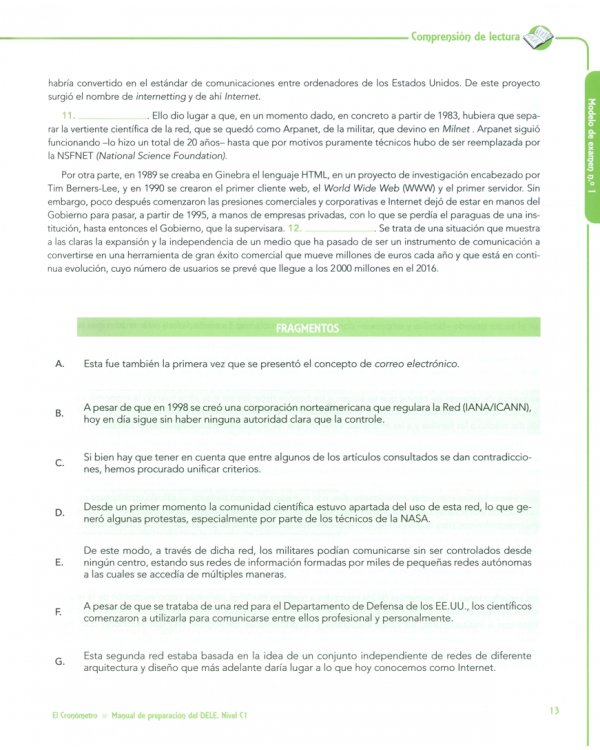 El Cronómetro. Nivel C1